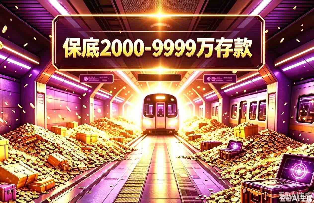 GZ授权存款号 2000W-9999W存款/地铁30级/包售后